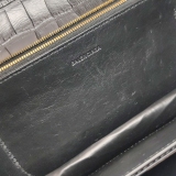 Balenciaga Gossip Flap Bag Crocodile Embossed Leather Small — thumbnail 8