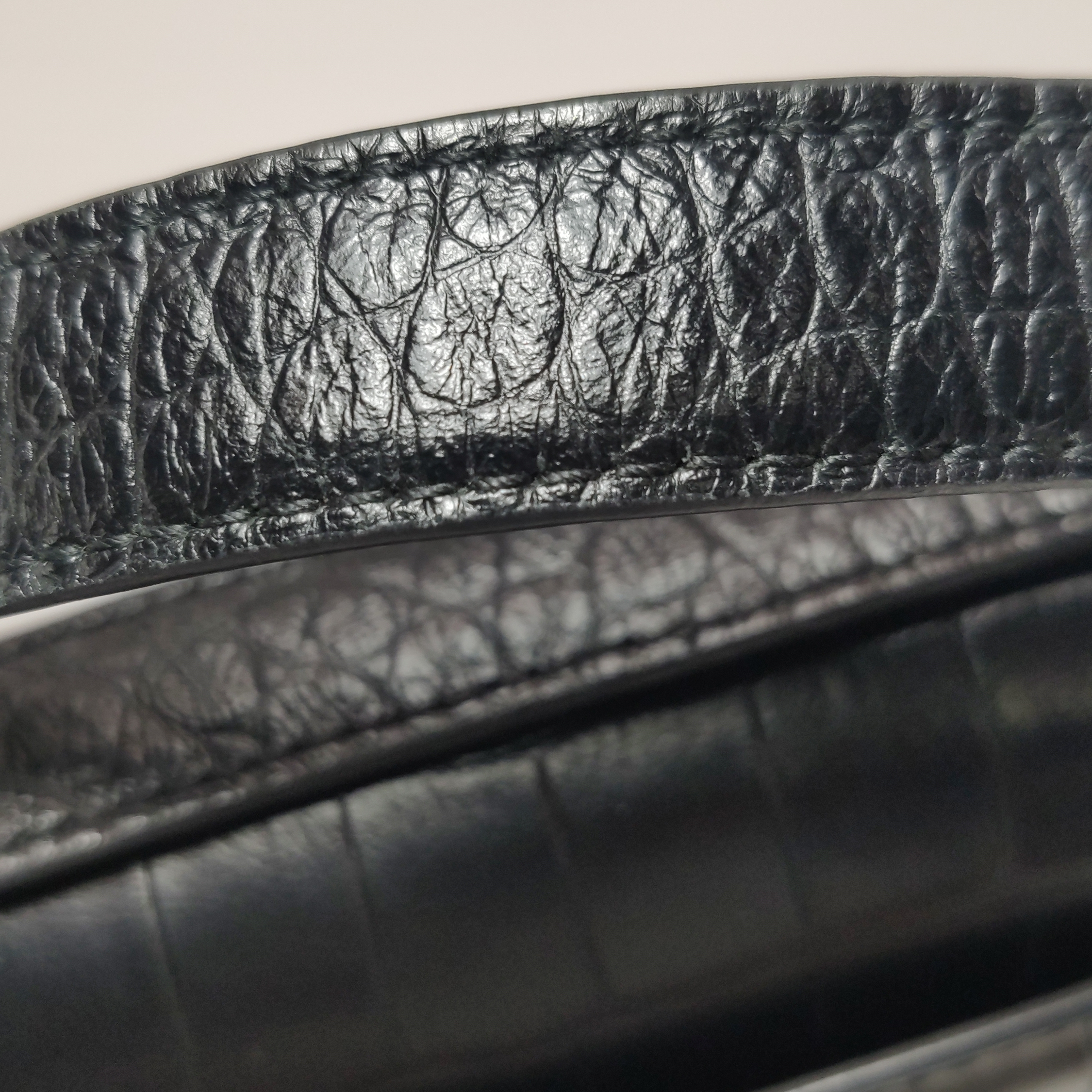 Balenciaga Gossip Flap Bag Crocodile Embossed Leather Small — photo 20 of 22