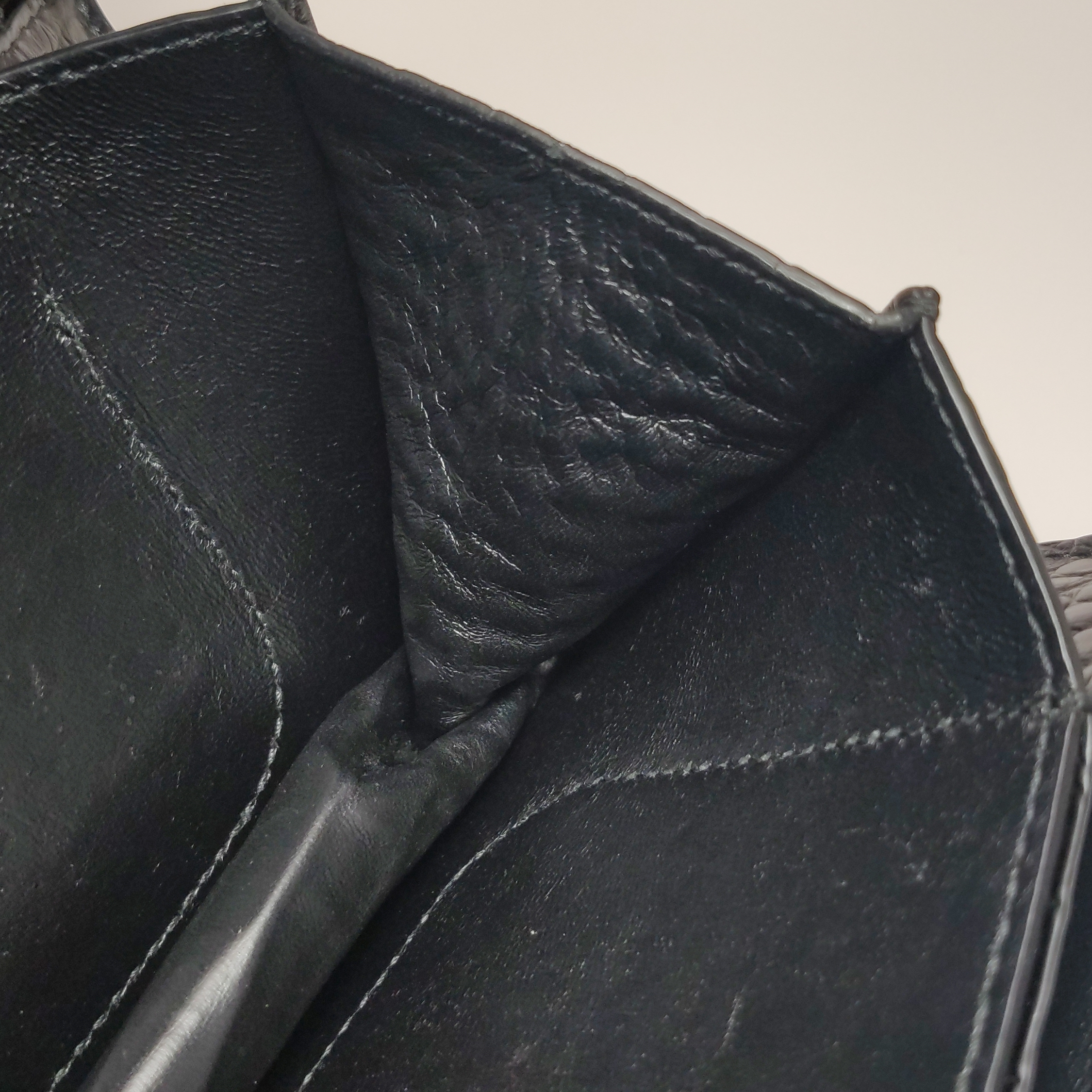 Balenciaga Gossip Flap Bag Crocodile Embossed Leather Small — photo 10 of 22