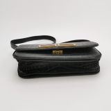 Balenciaga Gossip Flap Bag Crocodile Embossed Leather Small — thumbnail 6