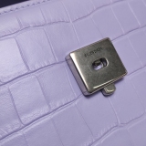 Balenciaga Gossip Flap Bag Crocodile Embossed Leather Small — thumbnail 8