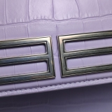 Balenciaga Gossip Flap Bag Crocodile Embossed Leather Small — thumbnail 12