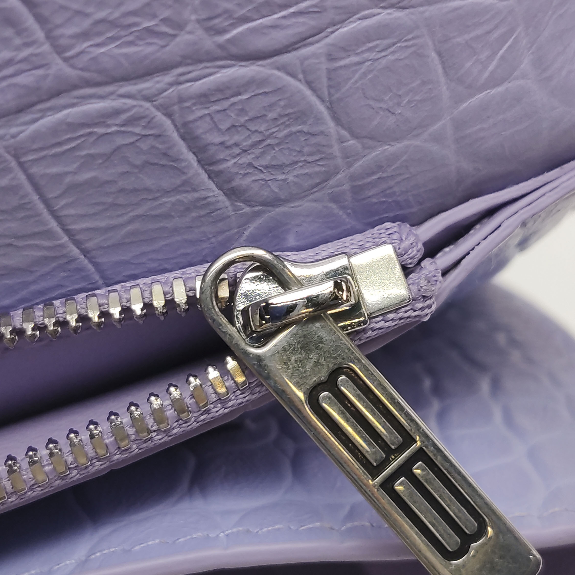 Balenciaga Gossip Flap Bag Crocodile Embossed Leather Small — photo 13 of 14
