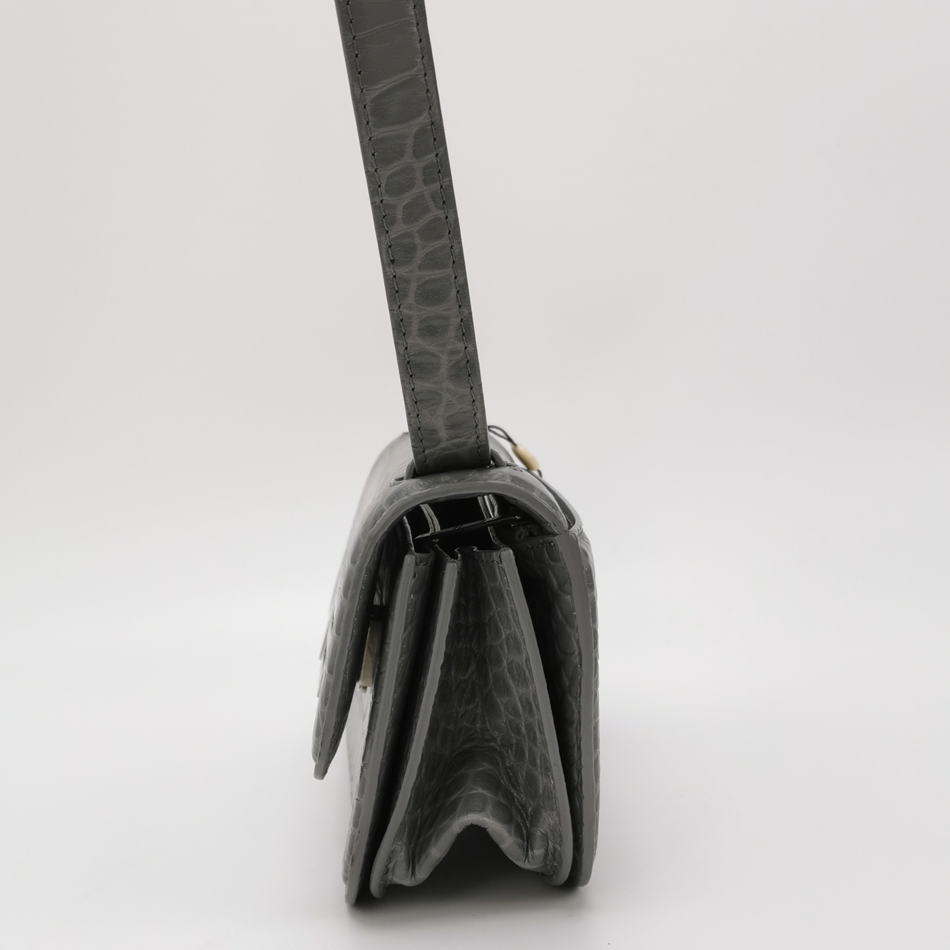 Balenciaga Gossip Flap Bag Crocodile Embossed Leather Small — photo 3 of 18