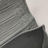 Balenciaga Gossip Flap Bag Crocodile Embossed Leather Small — thumbnail 13