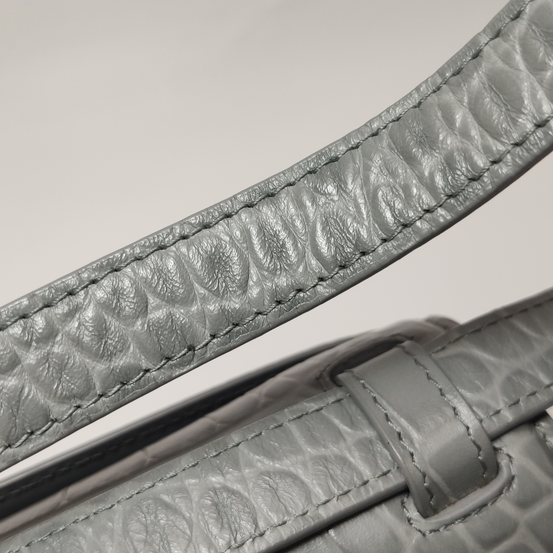 Balenciaga Gossip Flap Bag Crocodile Embossed Leather Small — photo 17 of 18