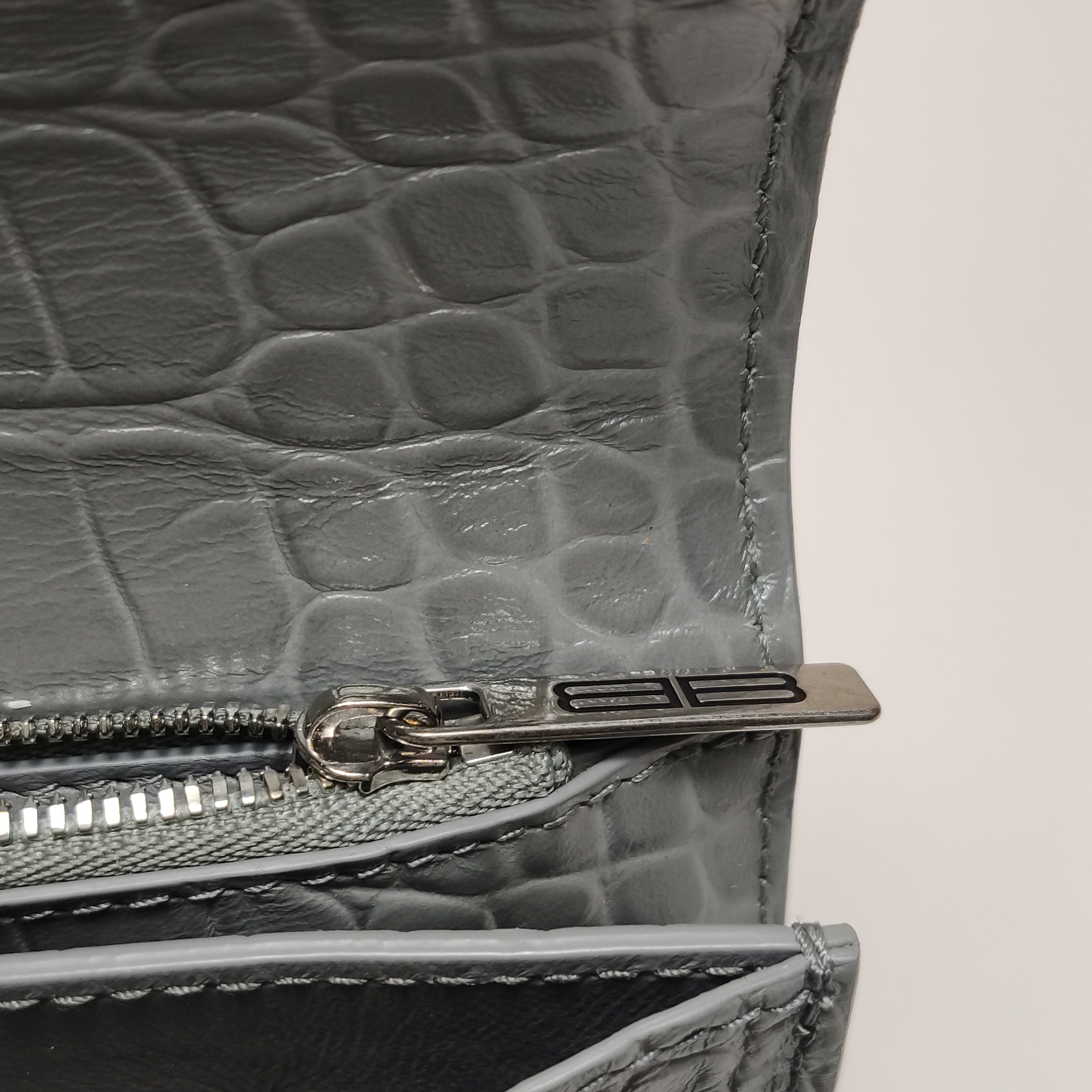 Balenciaga Gossip Flap Bag Crocodile Embossed Leather Small — photo 12 of 16