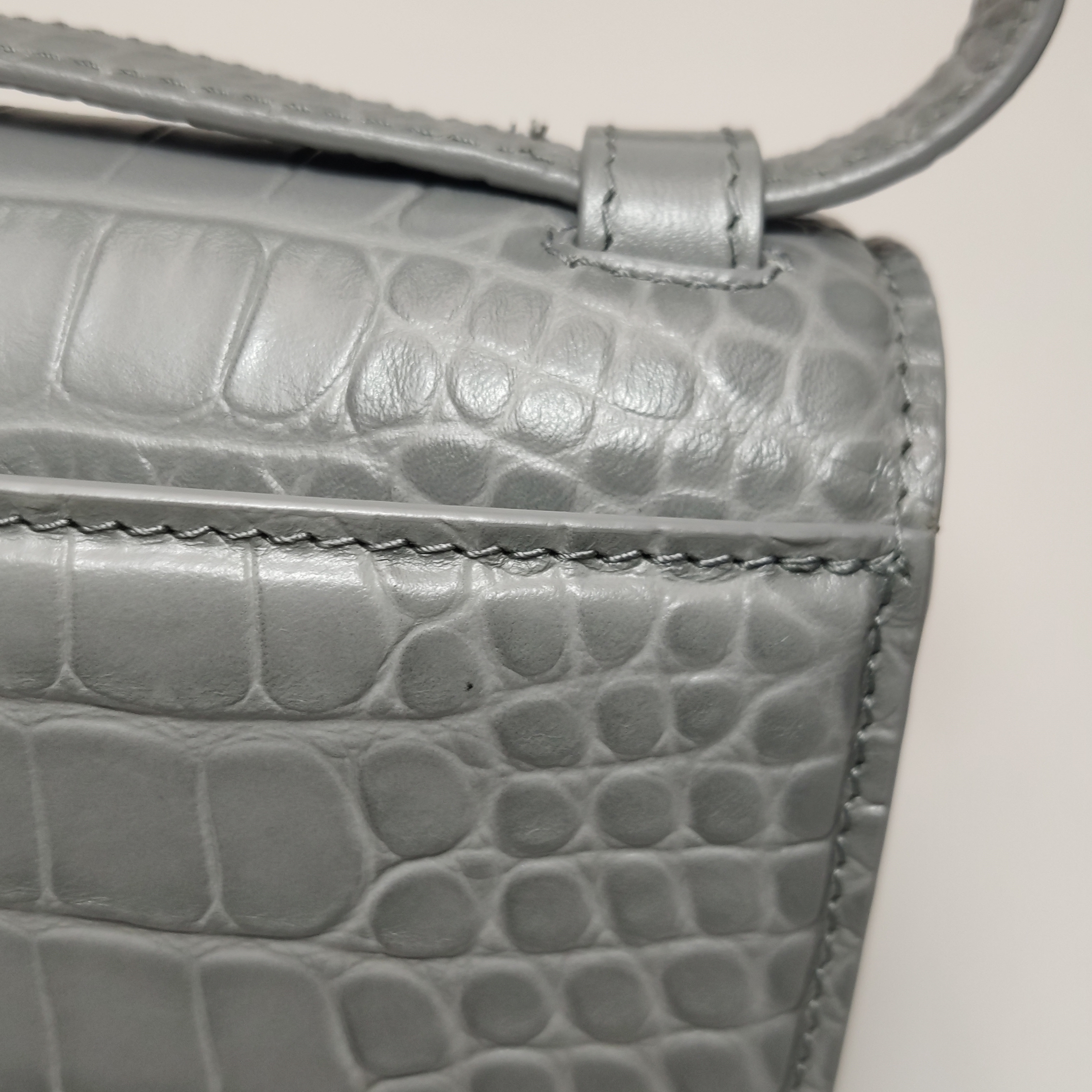 Balenciaga Gossip Flap Bag Crocodile Embossed Leather Small — photo 11 of 16