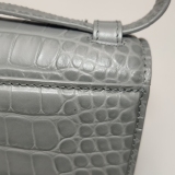 Balenciaga Gossip Flap Bag Crocodile Embossed Leather Small — thumbnail 11