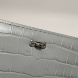 Balenciaga Gossip Flap Bag Crocodile Embossed Leather Small — thumbnail 15