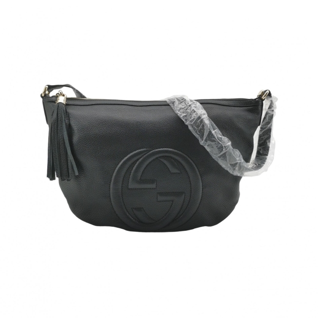 Gucci Soho Convertible Hobo Leather — pre-owned, Vierlot
