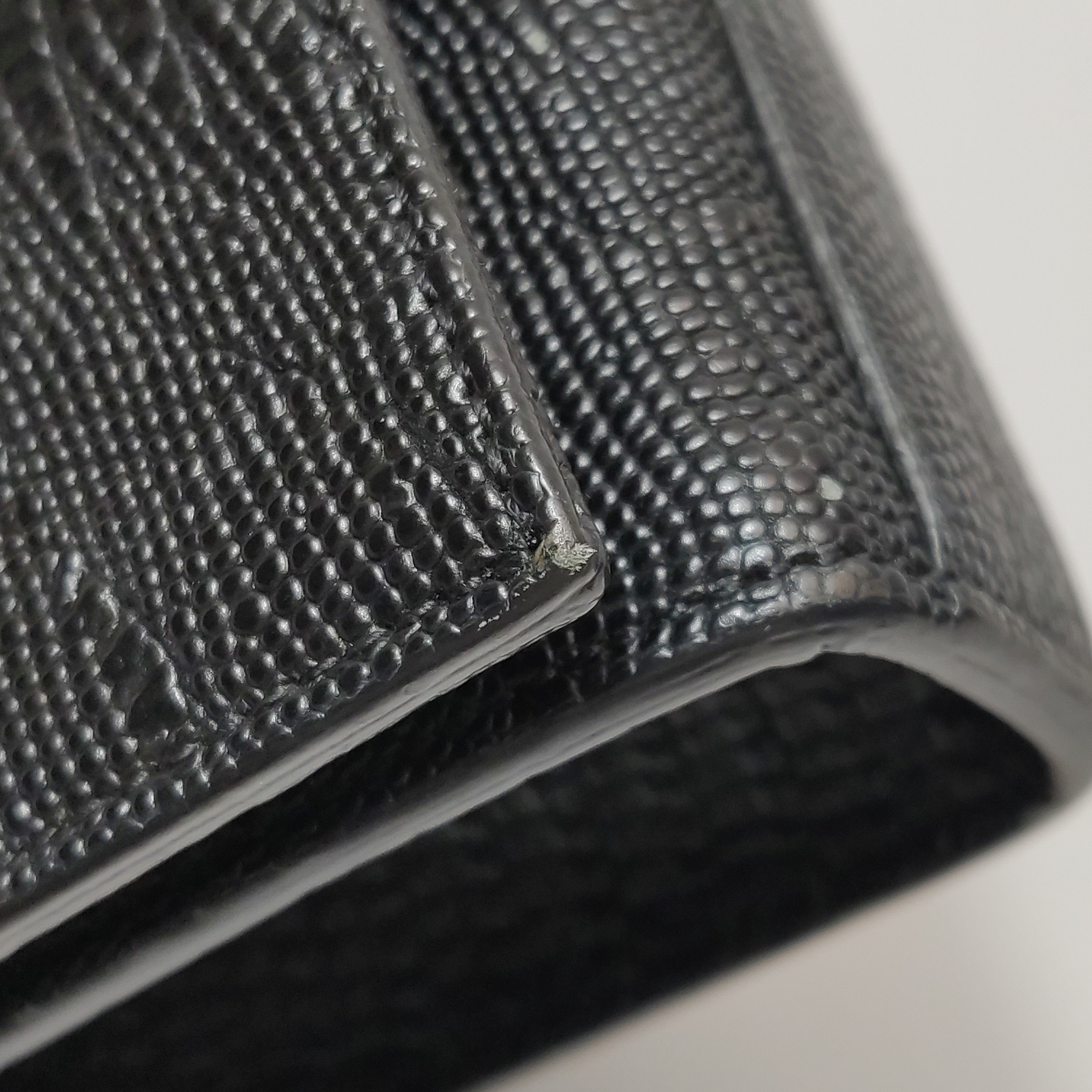 Saint Laurent Classic Monogram Tassel Crossbody Bag Crocodile Embossed Leather Mini — photo 12 of 15