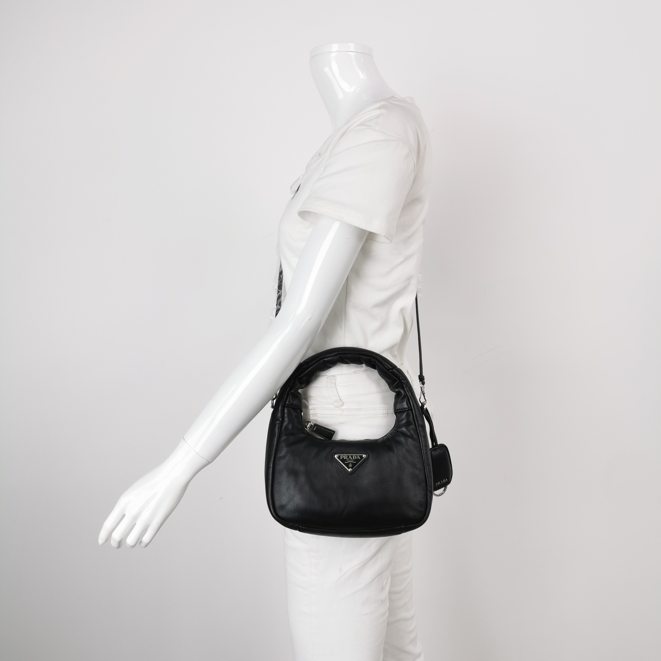 Prada Padded Soft Tote leather Mini — photo 2 of 20