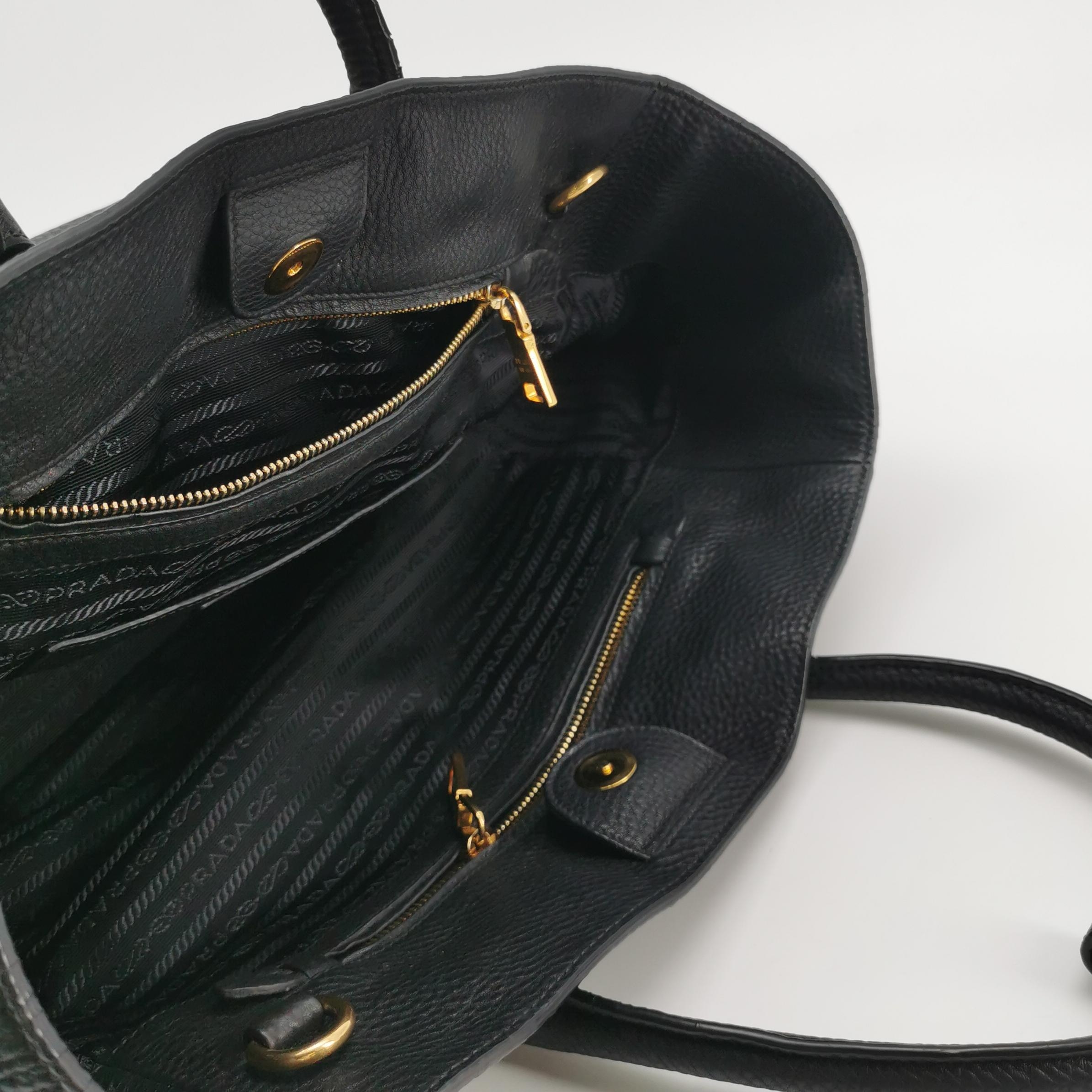 Prada Convertible Shopping Tote Vitello Daino — photo 8 of 20