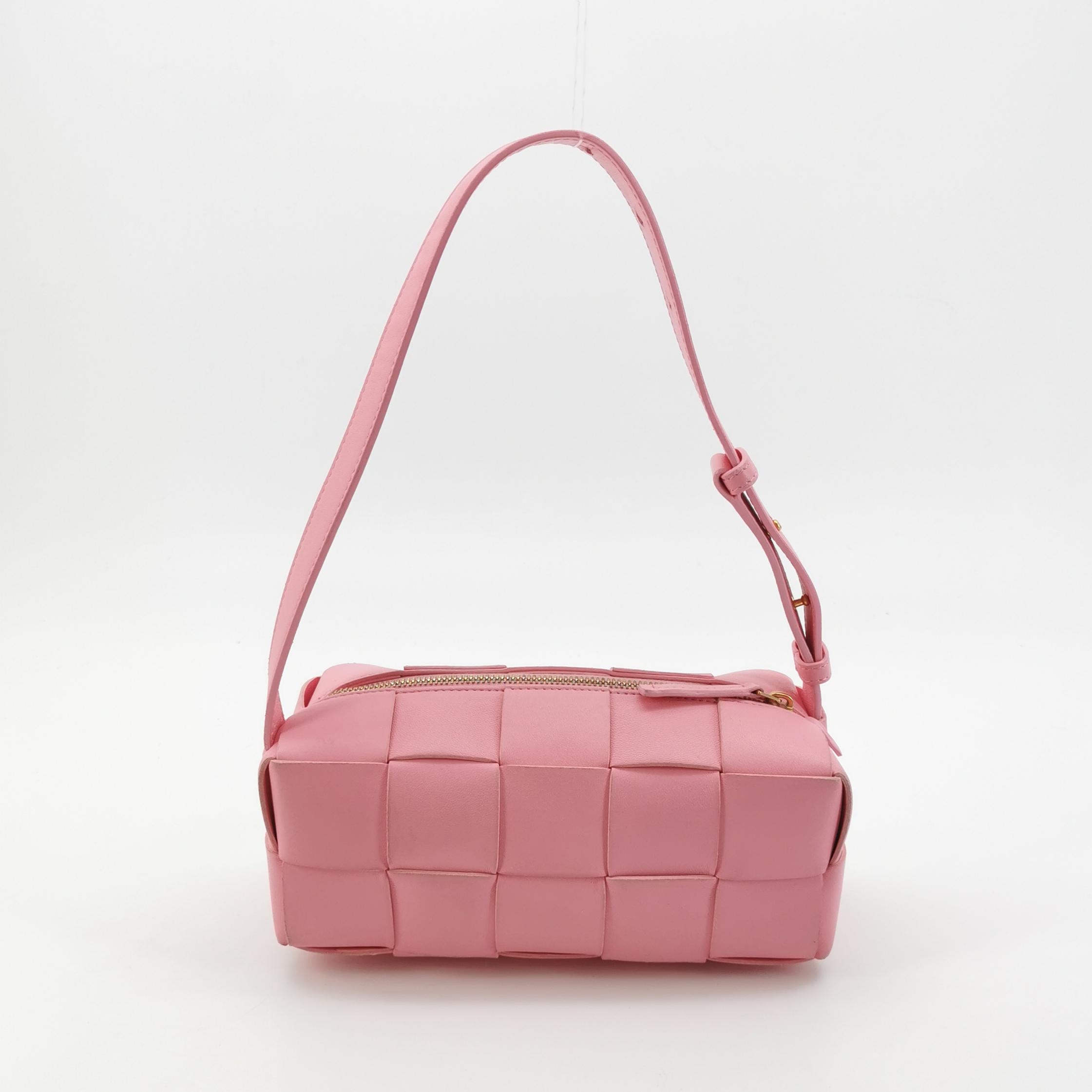 Bottega Veneta Brick Cassette Shoulder Bag Maxi Intrecciato Leather Small — photo 5 of 17