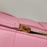 Bottega Veneta Brick Cassette Shoulder Bag Maxi Intrecciato Leather Small — thumbnail 14