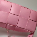 Bottega Veneta Brick Cassette Shoulder Bag Maxi Intrecciato Leather Small — thumbnail 9