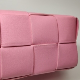 Bottega Veneta Brick Cassette Shoulder Bag Maxi Intrecciato Leather Small — thumbnail 10