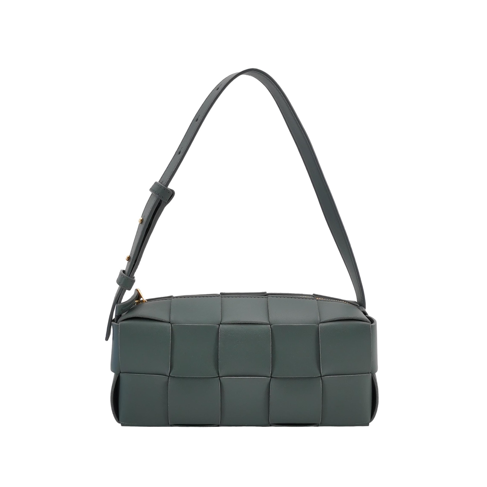 Bottega Veneta Brick Cassette Shoulder Bag Maxi Intrecciato Leather Small — photo 1 of 16