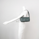 Bottega Veneta Brick Cassette Shoulder Bag Maxi Intrecciato Leather Small — thumbnail 2
