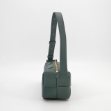 Bottega Veneta Brick Cassette Shoulder Bag Maxi Intrecciato Leather Small — thumbnail 4