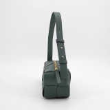 Bottega Veneta Brick Cassette Shoulder Bag Maxi Intrecciato Leather Small — thumbnail 3