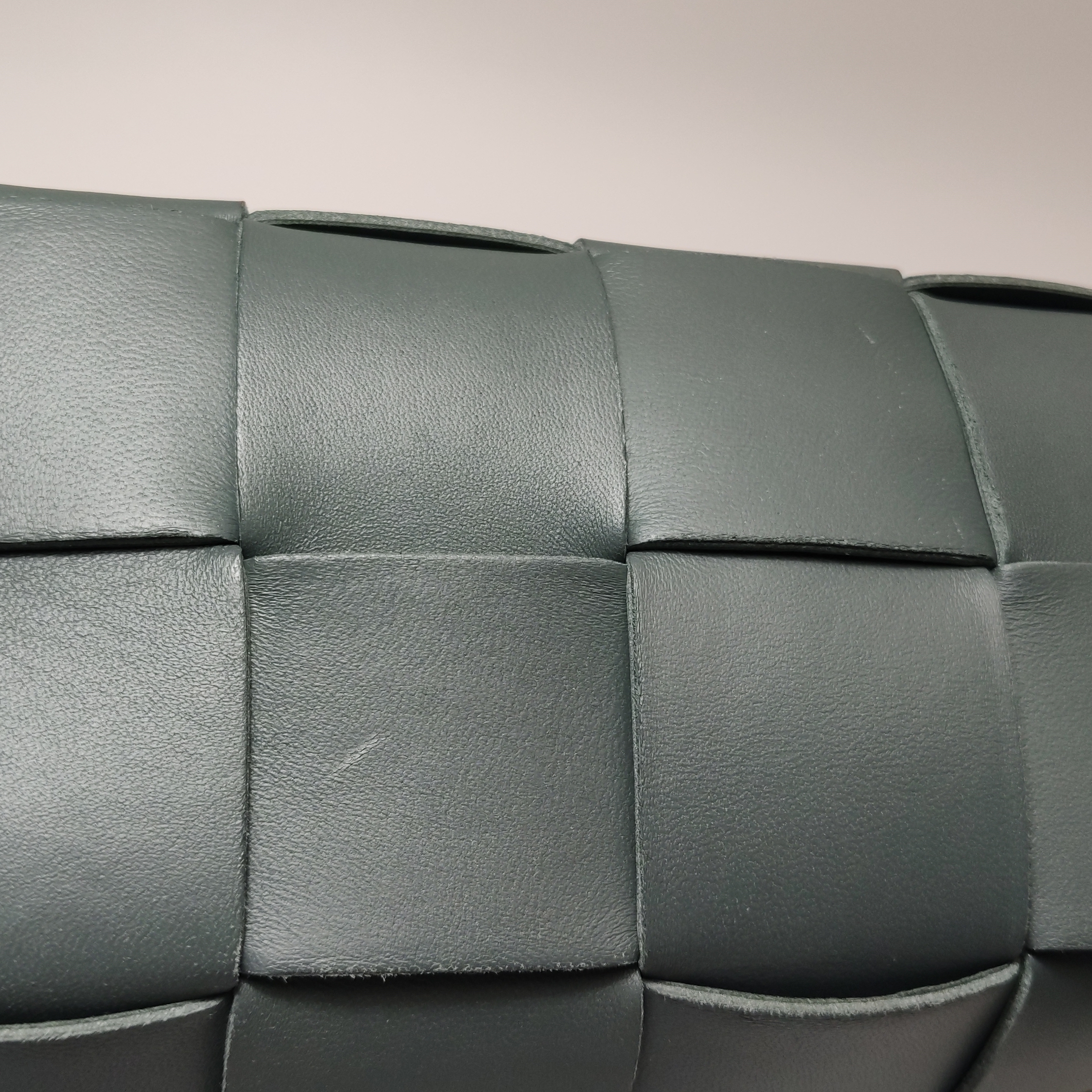 Bottega Veneta Brick Cassette Shoulder Bag Maxi Intrecciato Leather Small — photo 11 of 16