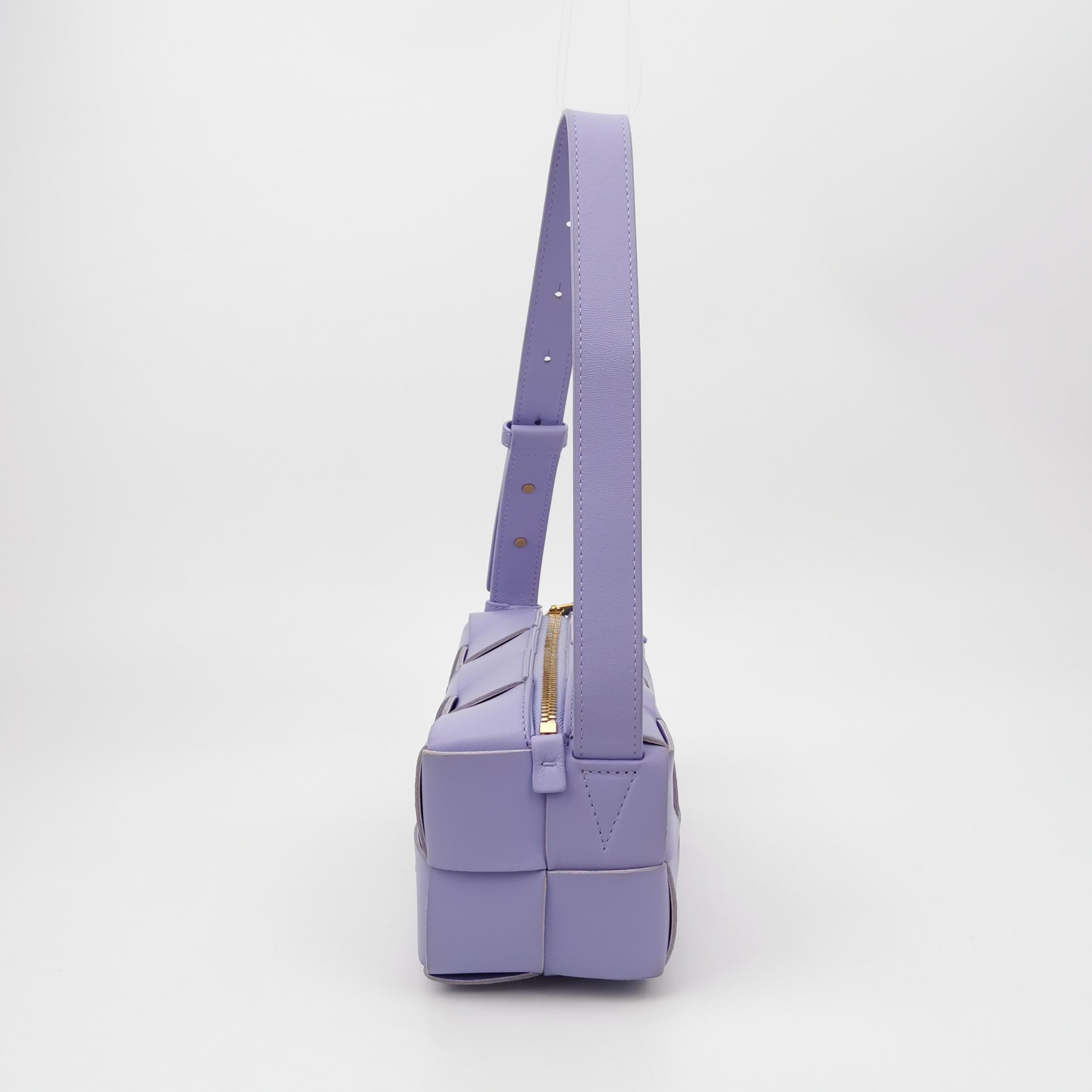 Bottega Veneta Brick Cassette Shoulder Bag Maxi Intrecciato Leather Small — photo 4 of 18