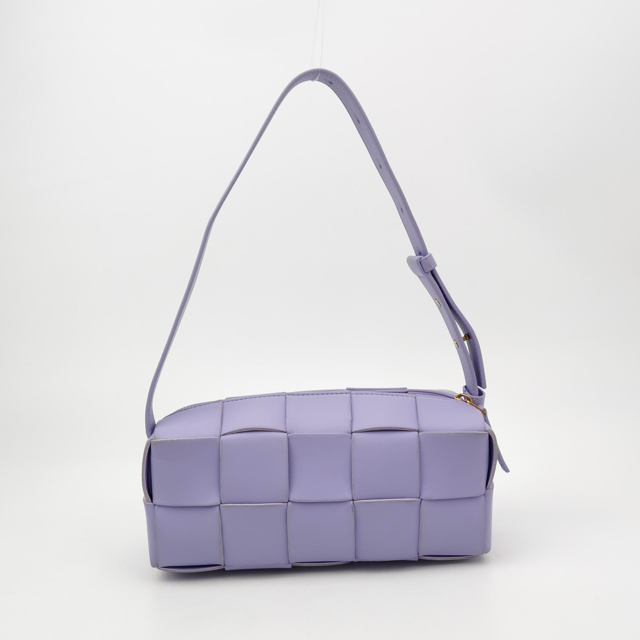Bottega Veneta Brick Cassette Shoulder Bag Maxi Intrecciato Leather Small — photo 5 of 18