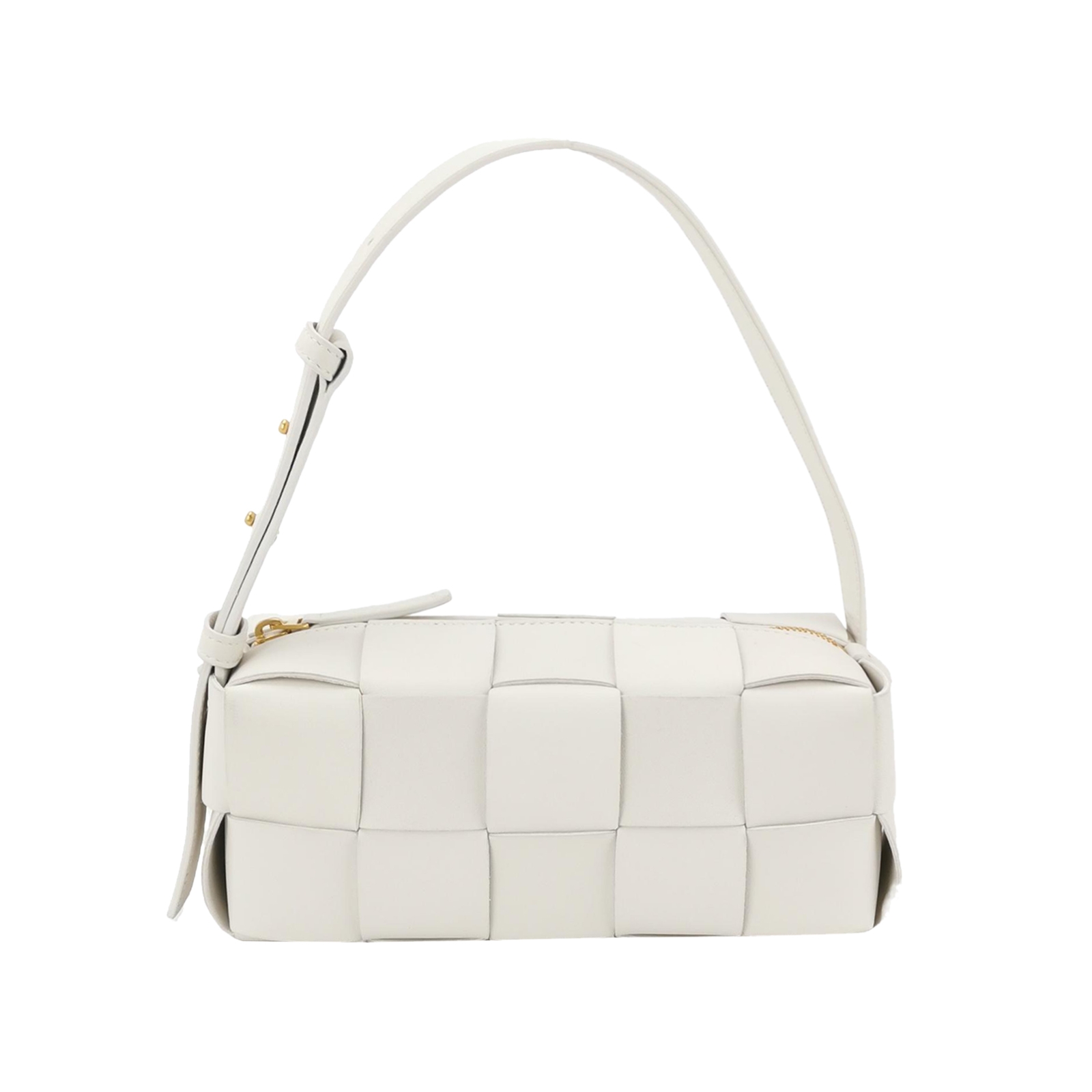 Bottega Veneta Brick Cassette Shoulder Bag Maxi Intrecciato Leather Small — photo 1 of 13