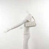 Bottega Veneta Brick Cassette Shoulder Bag Maxi Intrecciato Leather Small — thumbnail 2