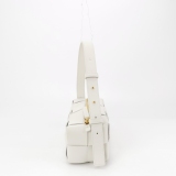 Bottega Veneta Brick Cassette Shoulder Bag Maxi Intrecciato Leather Small — thumbnail 3