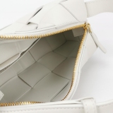 Bottega Veneta Brick Cassette Shoulder Bag Maxi Intrecciato Leather Small — thumbnail 7