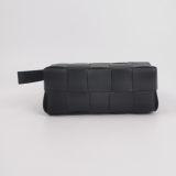Bottega Veneta Brick Cassette Shoulder Bag Maxi Intrecciato Leather Small — thumbnail 6