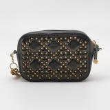 Christian Dior Lady Dior Camera Bag Cannage Studded Leather — thumbnail 5
