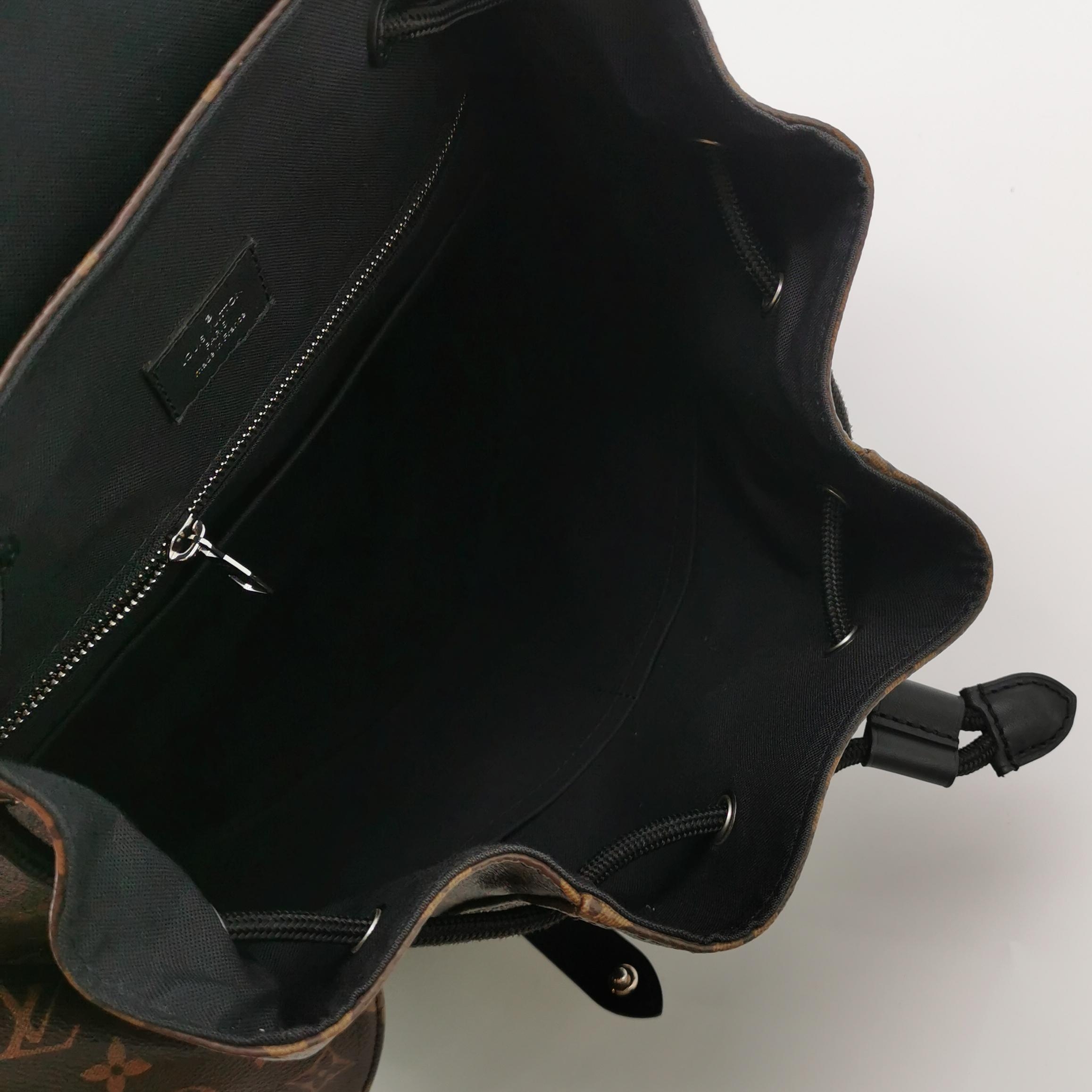 Louis Vuitton(LV) Christopher Backpack Macassar Monogram Canvas MM — photo 7 of 19