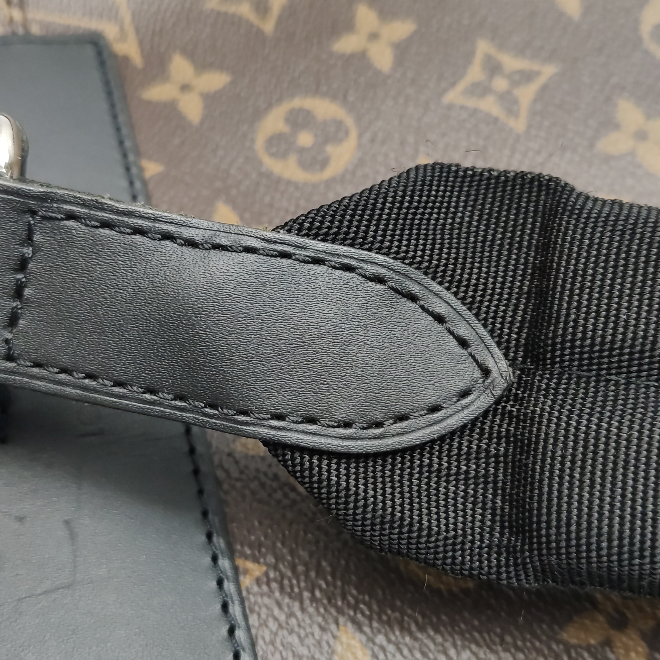Louis Vuitton(LV) Christopher Backpack Macassar Monogram Canvas MM — photo 16 of 19