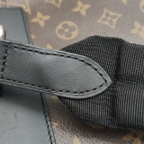 Louis Vuitton(LV) Christopher Backpack Macassar Monogram Canvas MM — thumbnail 16