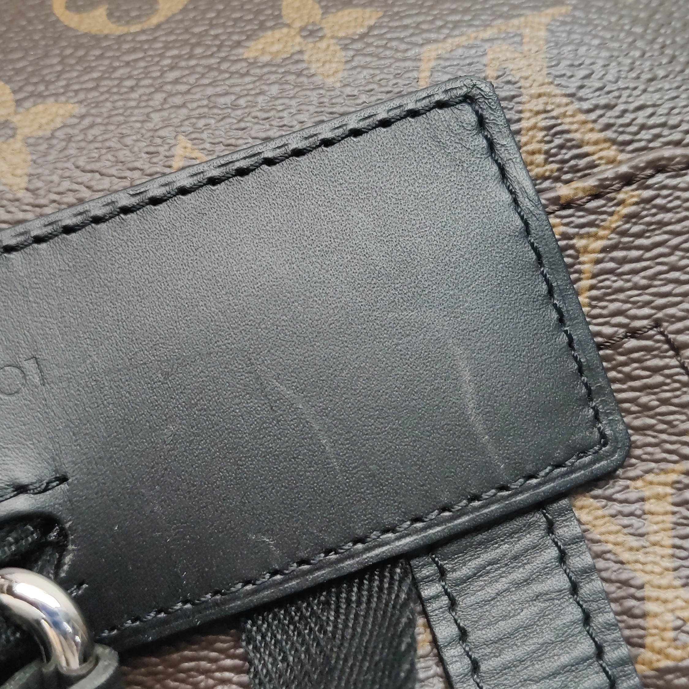 Louis Vuitton(LV) Christopher Backpack Macassar Monogram Canvas MM — photo 10 of 19