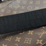 Louis Vuitton(LV) Christopher Backpack Macassar Monogram Canvas MM — thumbnail 14