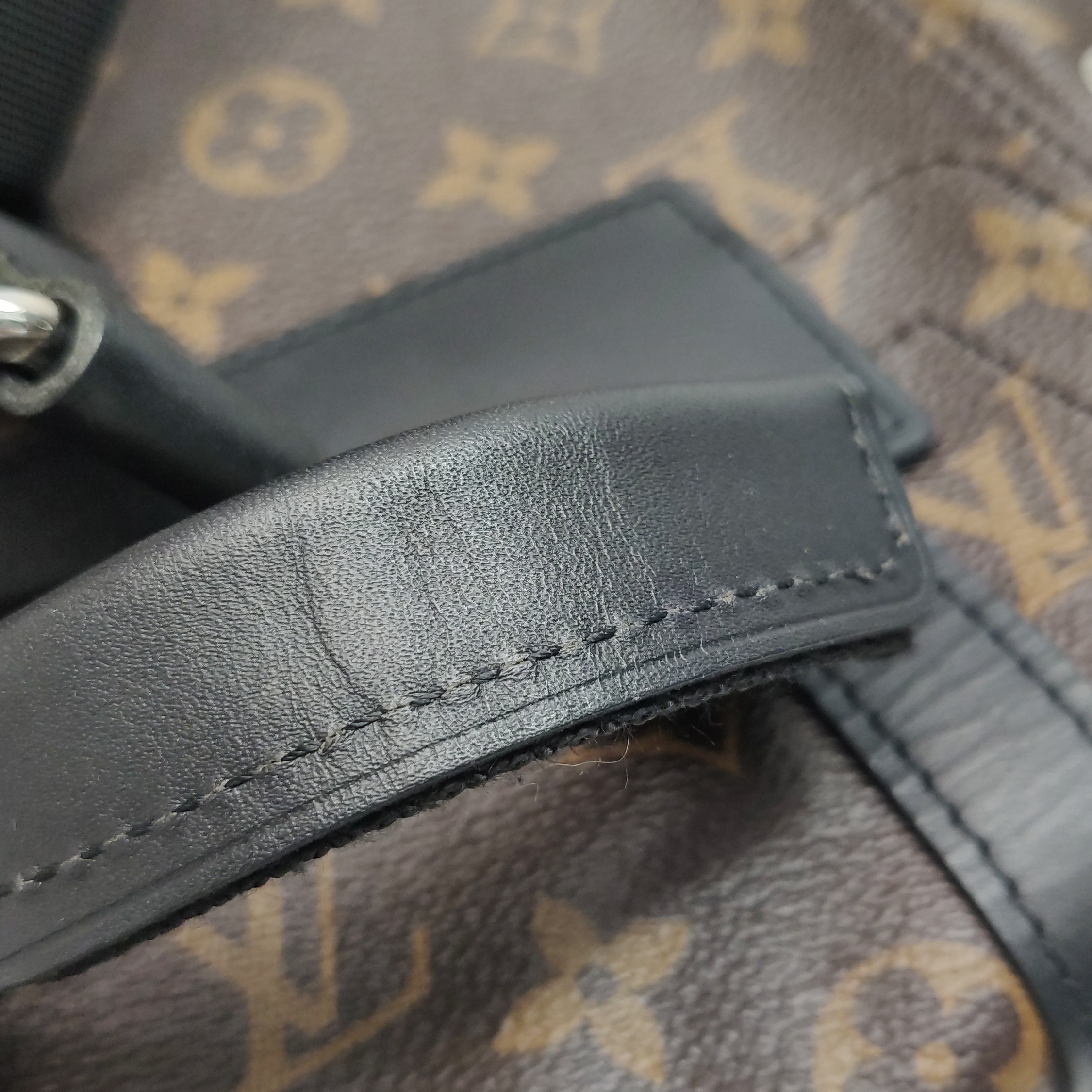 Louis Vuitton(LV) Christopher Backpack Macassar Monogram Canvas MM — photo 15 of 19