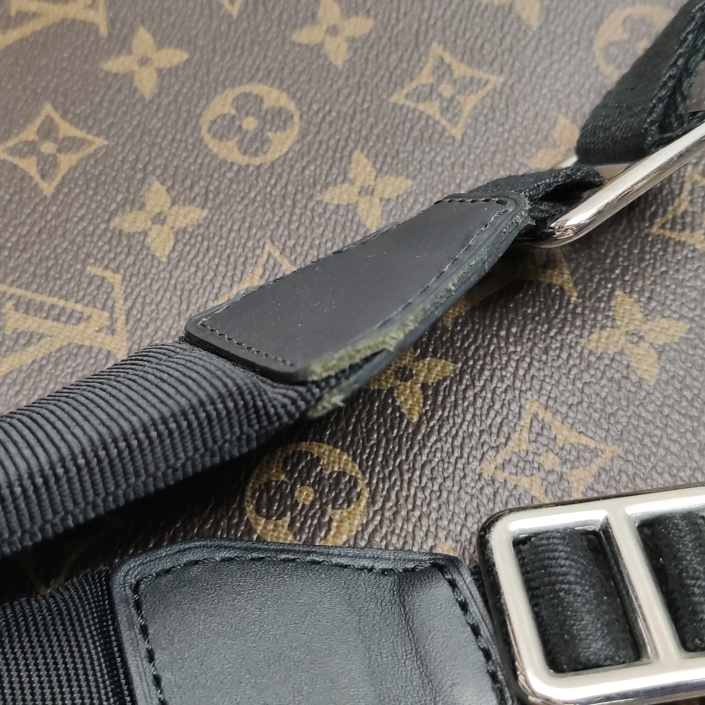 Louis Vuitton(LV) Christopher Backpack Macassar Monogram Canvas MM — photo 17 of 19