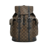 Louis Vuitton(LV) Christopher Backpack Macassar Monogram Canvas MM — thumbnail 1