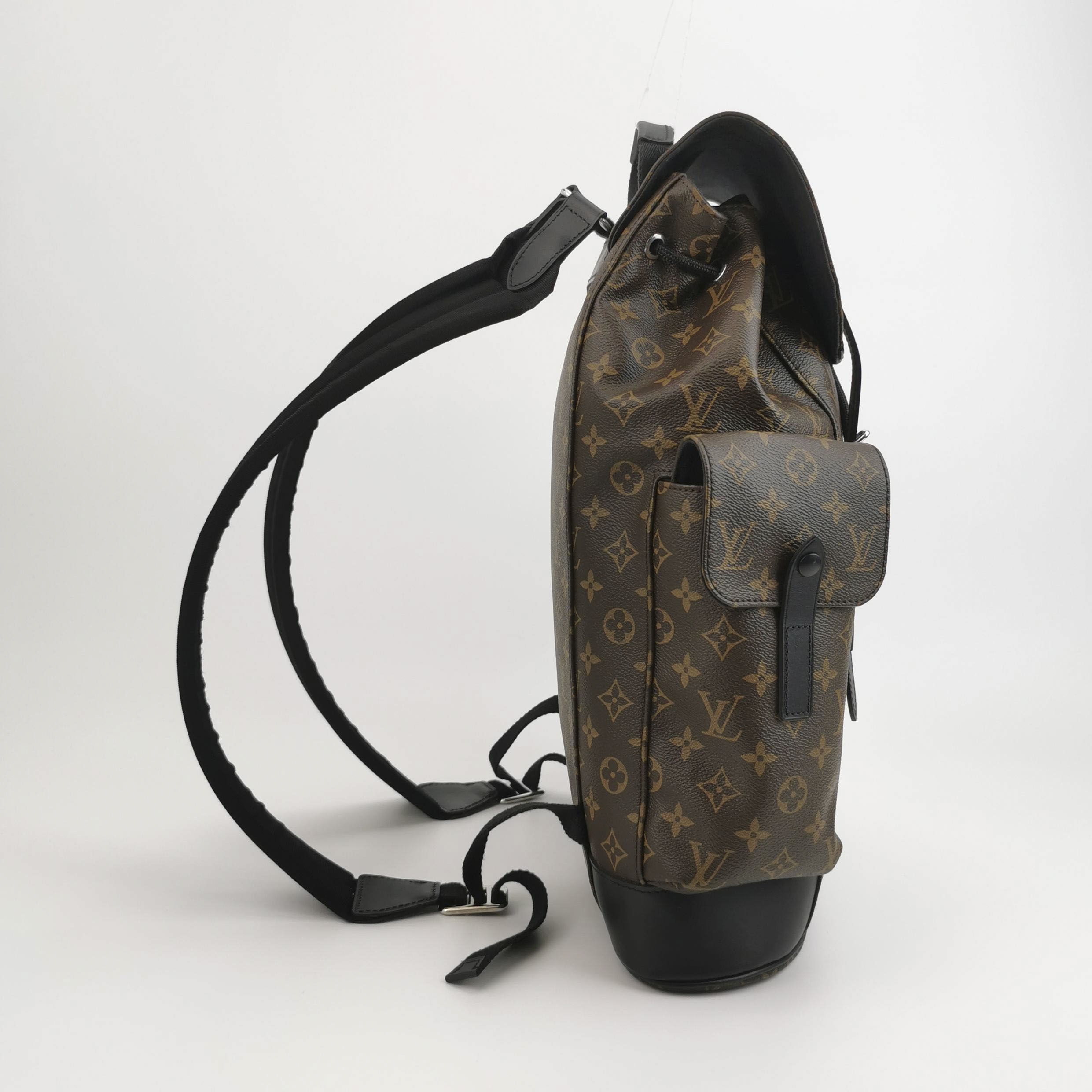Louis Vuitton(LV) Christopher Backpack Macassar Monogram Canvas MM — photo 4 of 18