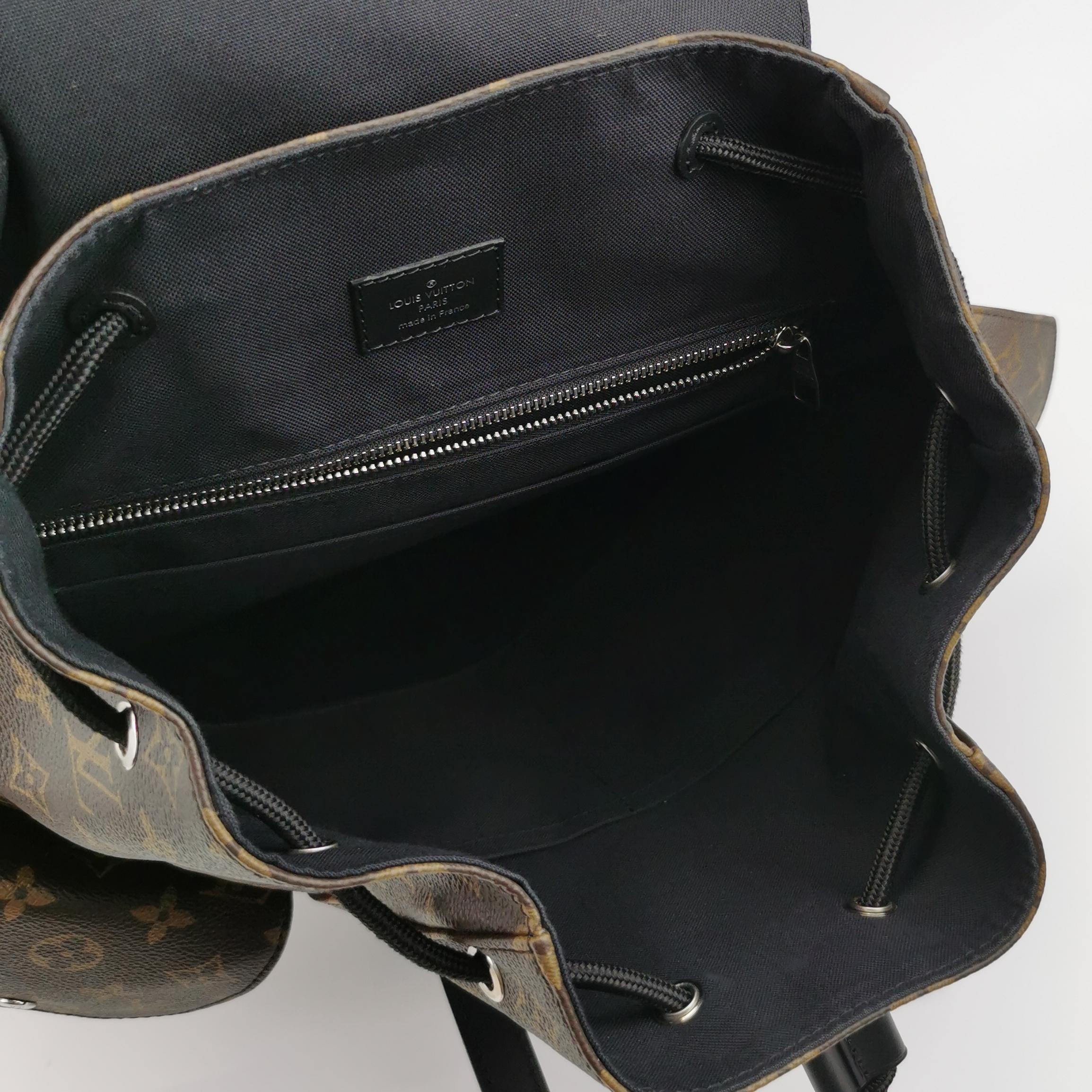 Louis Vuitton(LV) Christopher Backpack Macassar Monogram Canvas MM — photo 7 of 18