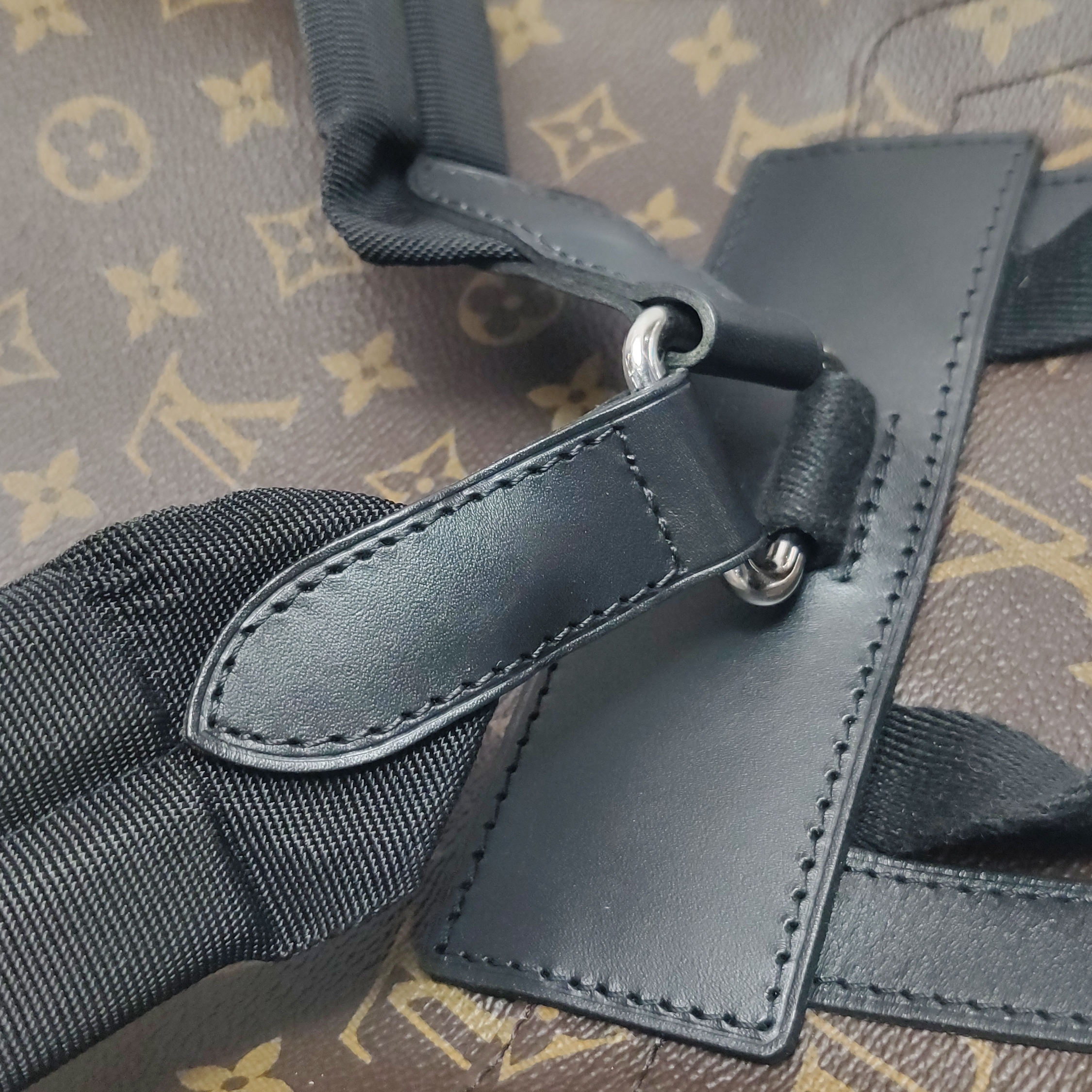 Louis Vuitton(LV) Christopher Backpack Macassar Monogram Canvas MM — photo 9 of 18