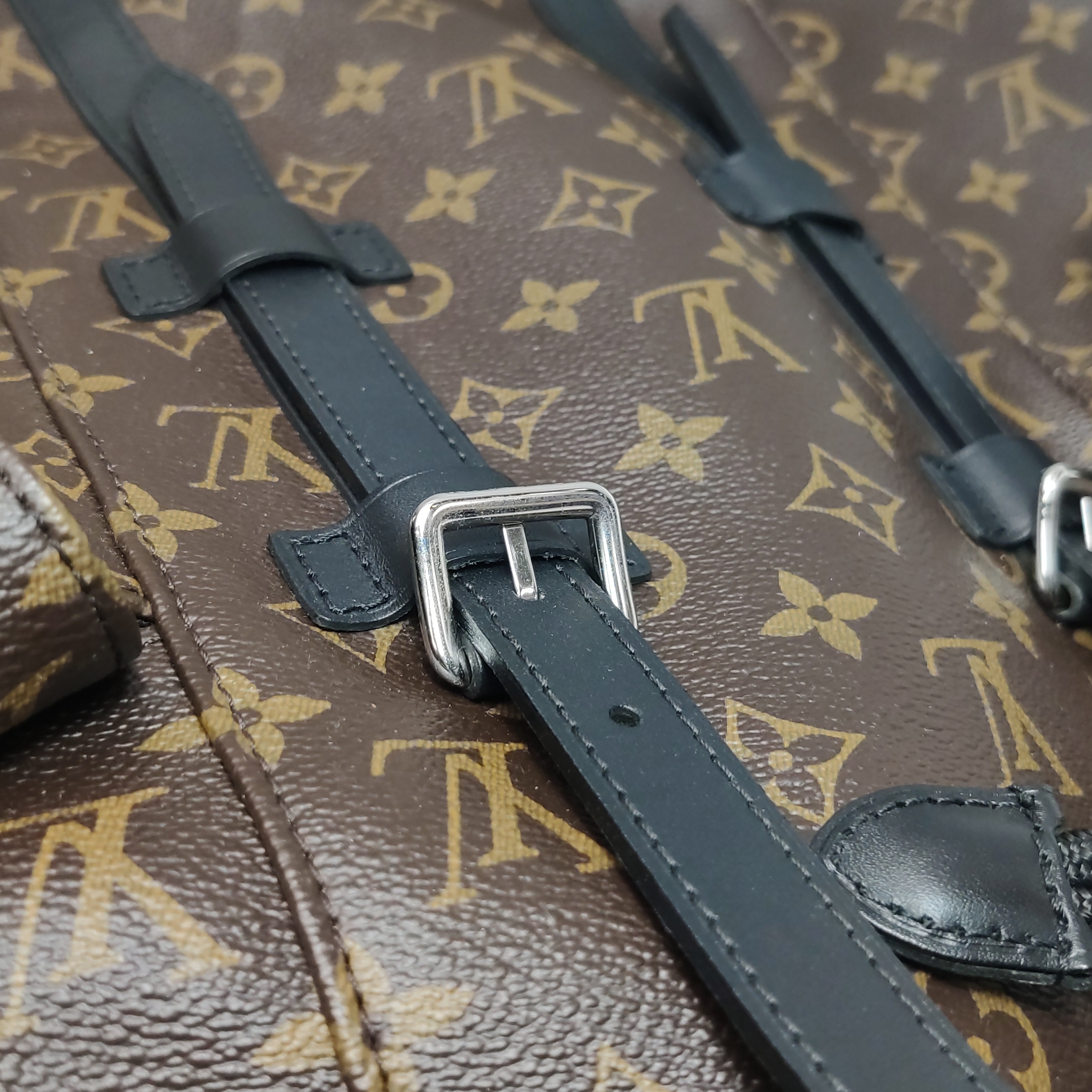 Louis Vuitton(LV) Christopher Backpack Macassar Monogram Canvas MM — photo 14 of 18