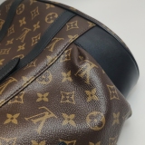 Louis Vuitton(LV) Christopher Backpack Macassar Monogram Canvas MM — thumbnail 15