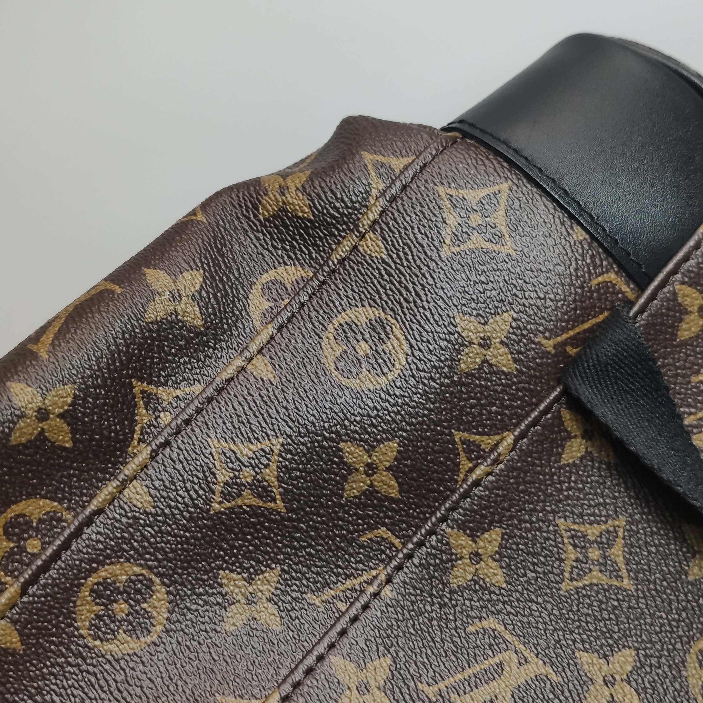 Louis Vuitton(LV) Christopher Backpack Macassar Monogram Canvas MM — photo 17 of 18