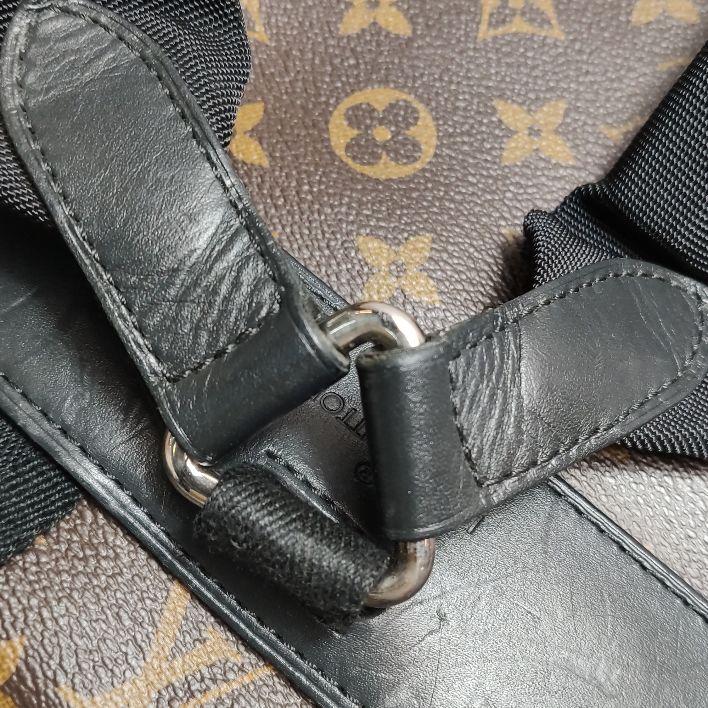 Louis Vuitton(LV) Christopher Backpack Macassar Monogram Canvas MM — photo 9 of 20